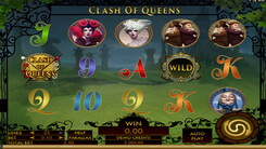 Игровой автомат  Clash of Queens