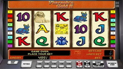 Игровой автомат Pharaon`s Gold II